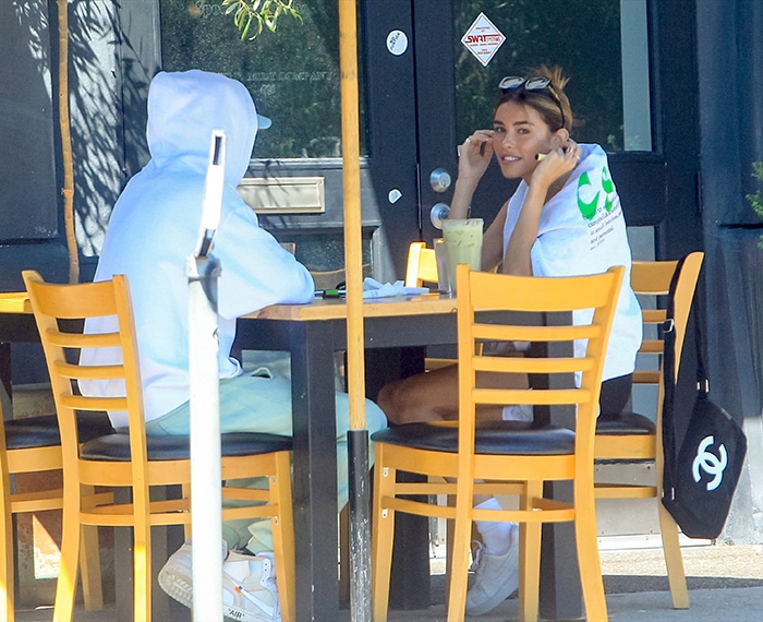 Madison Beer grabs lunch with rumored boyfriend TikTok star Nick Austin at Toast Bakery Café in West Hollywood on August 31, 2020