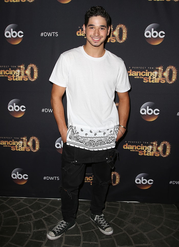 Alan Bersten at the Dancing With the Stars 20th Season premiere party on March 16, 2015