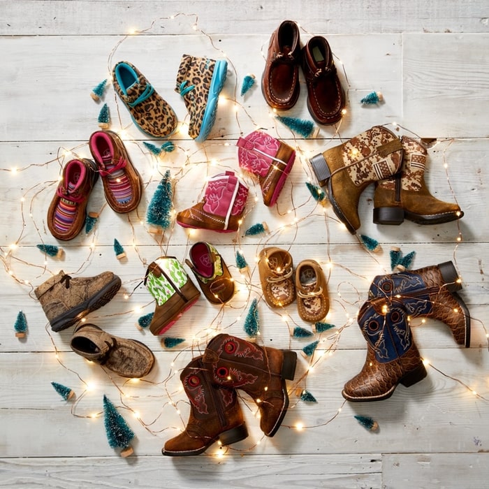 Ariat makes boots in all sizes for women, men, and children