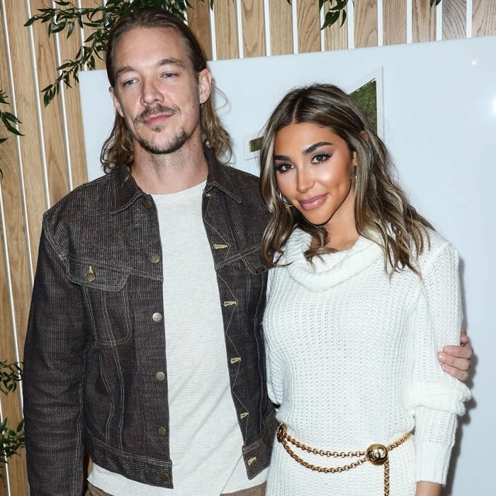 In 2019, Chantel Jeffries dated American DJ Thomas Wesley Pentz, known professionally as Diplo