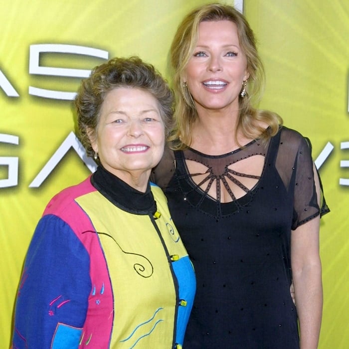 Cheryl Ladd with her mother Marion Stoppelmoor during NBC Cocktail Party for "Las Vegas"