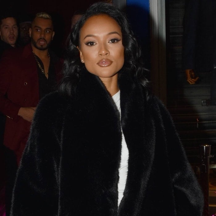 Karrueche Tran is opgevoed door haar Vietnamese moeder en Jamaicaanse peettante