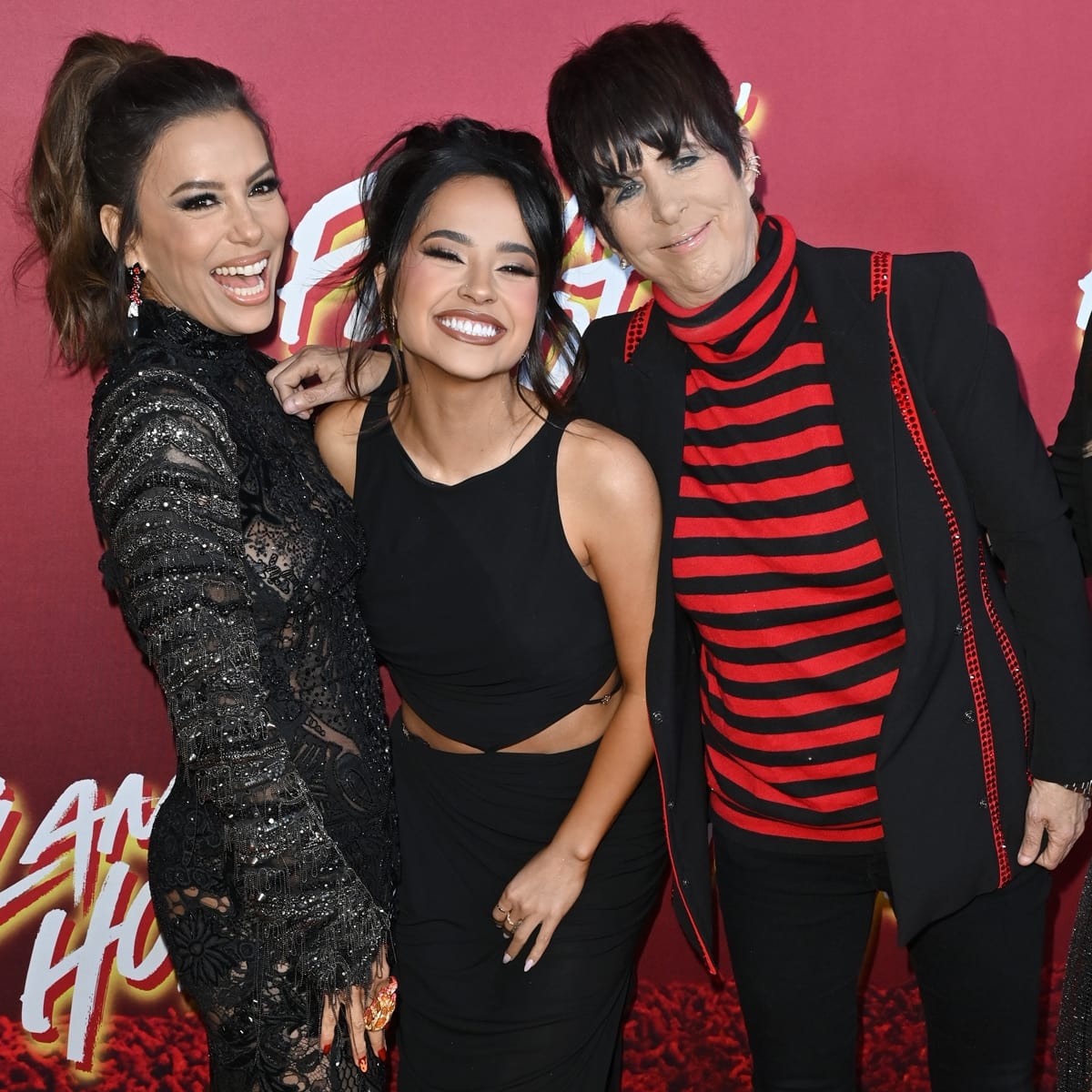 Becky G, Eva Longoria, and Diane Warren attend the special screening of Searchlight Pictures' "Flamin' Hot"