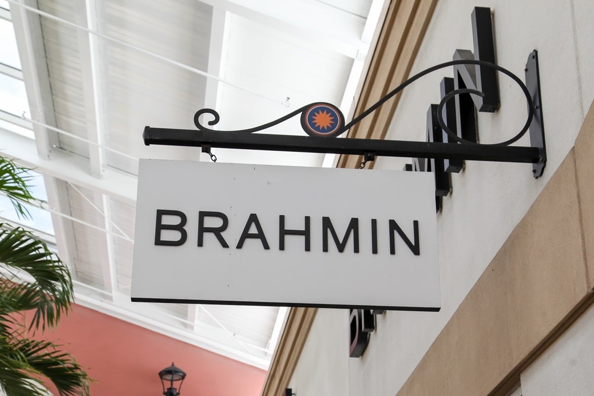Brahmin is a luxury brand known for its high-quality leather handbags that are made with care and attention to detail
