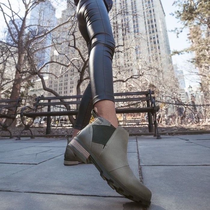 The lux look of the waterproof Sorel Emelie Chelsea boot will keep you in style all season long in all kinds of weather