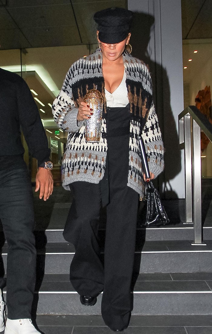 Jennifer Lopez leaving Soho House West Hollywood on October 23, 2020