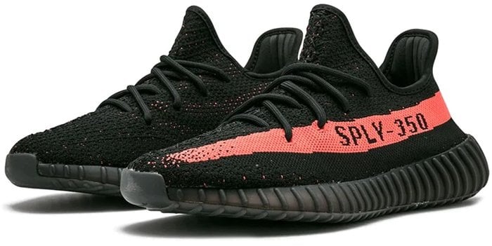 The Yeezy Boost 350 V2 “Red” is among the trio of colorways for the silhouette by Kanye West that was released in November 2016