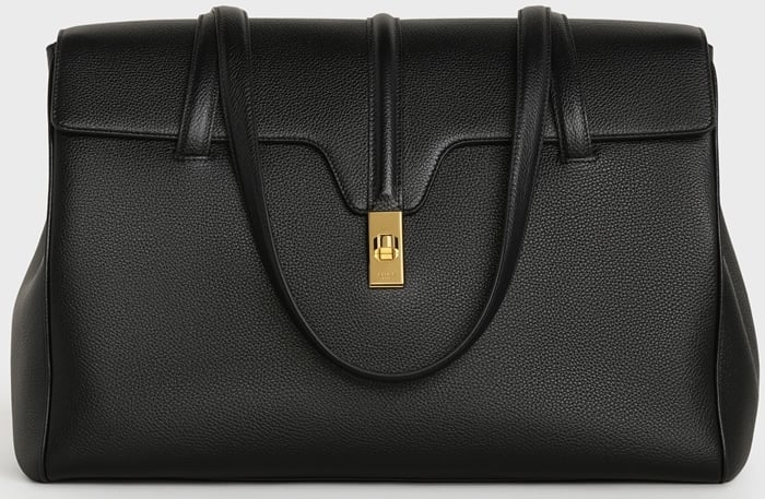 Celine large soft 16 handbag in supple grained calfskin
