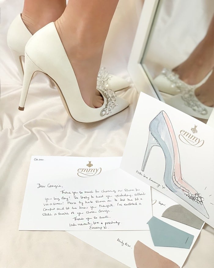 Emmy London: Handmade shoes for a fairytale wedding experience