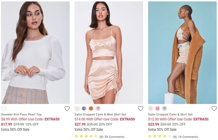 Forever 21 is an American fast fashion retailer known for trendy offerings and low pricing