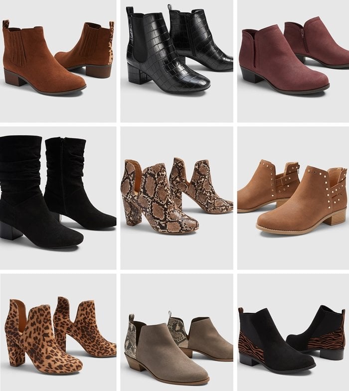 Lane Bryant specializes in comfortable plus size boots and shoes that you can use for every occasion