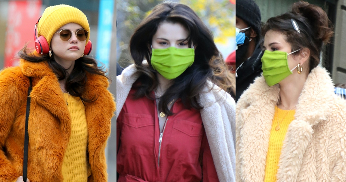 Only Murders In The Building Ep 7 Selena Gomez Films Only Murders in the Building in Faux-Fur Coats