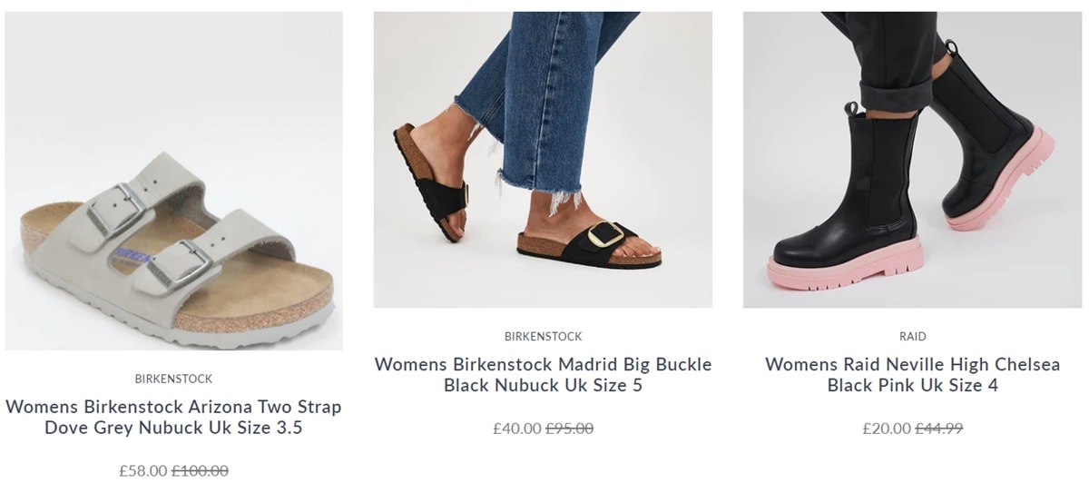 Offcuts by Office offers high-quality shoes from top brands at discounted prices, making stylish footwear more affordable