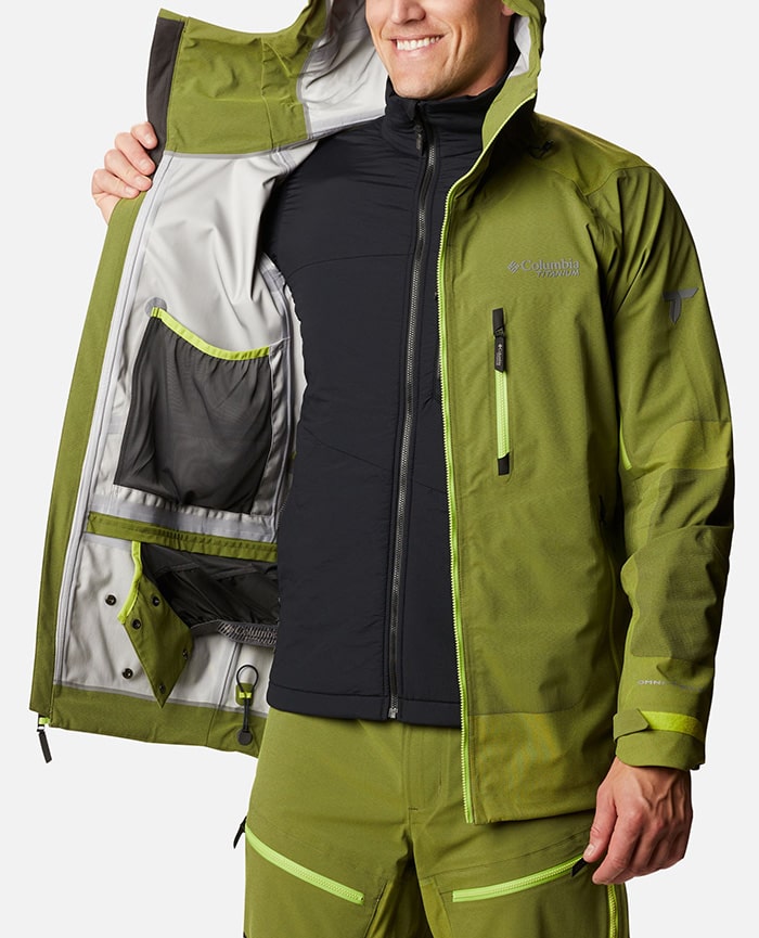An essential winter jacket for backcountry snow adventures