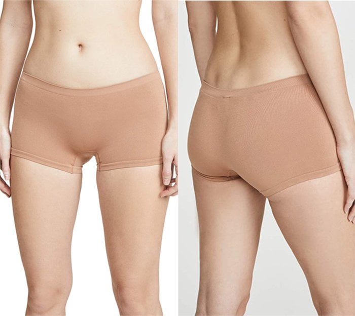 These Commando boyshorts are fit-tested by real women