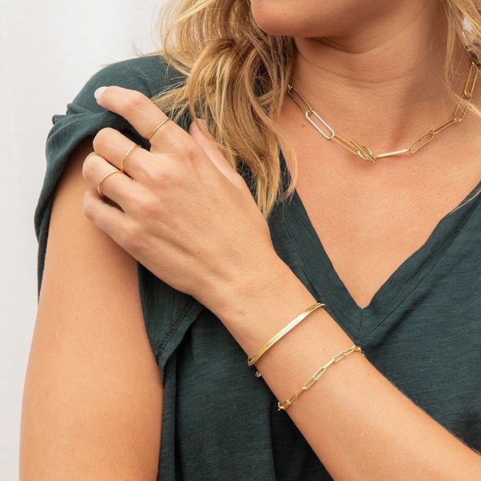 The Parker and Venice bracelets are two perfectly paired bracelets that can instantly elevate any outfit