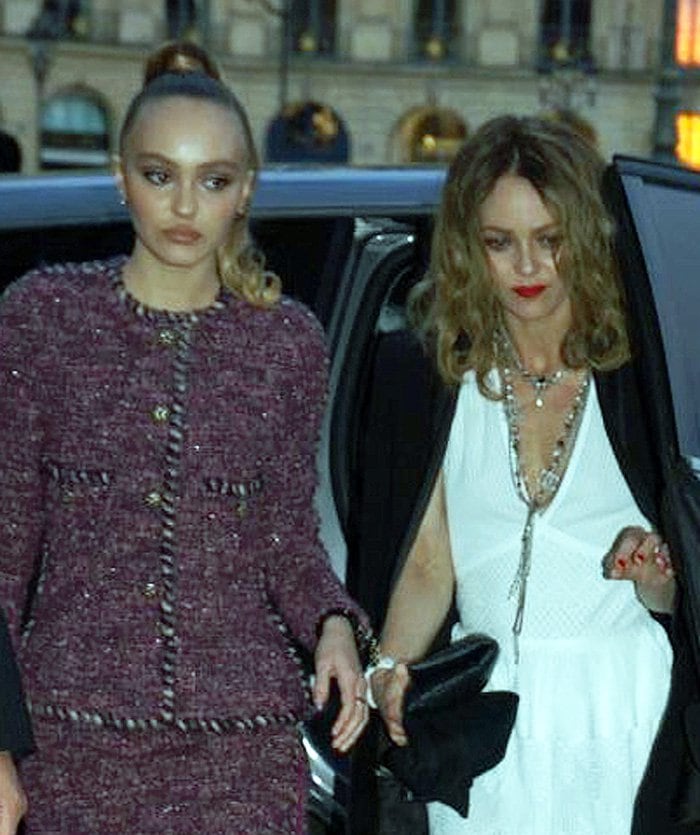 Lily-Rose Depp inherits her mother Vanessa Paradis' captivating looks and charm