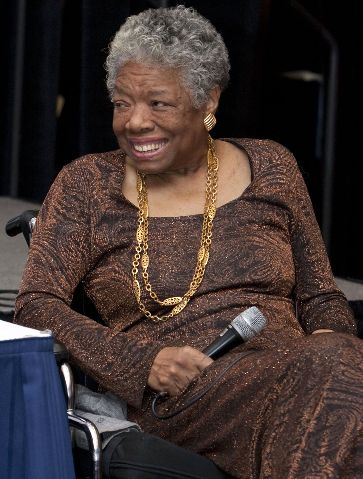 The celebrated African-American poet Maya Angelou did not write the poem asserting that Timberland is owned by the KKK