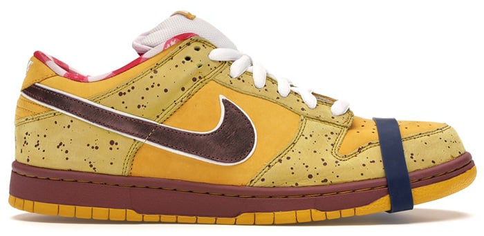 As rare as a yellow lobster, only 34 pairs of this Concepts and Nike collaboration were produced