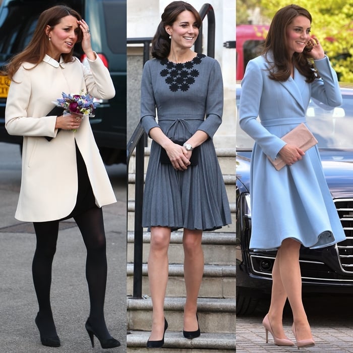 Catherine, Duchess of Cambridge, GCVO, is always seen in closed-toe heels as open-toed shoes are considered informal footwear in royal circles