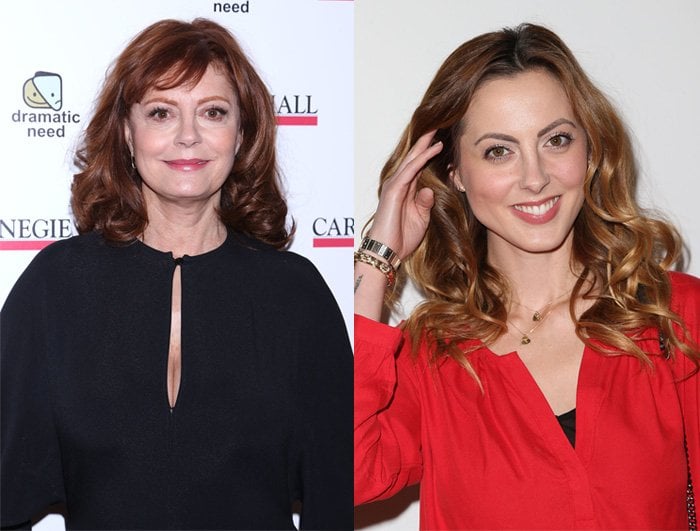 Susan Sarandon and daughter Eva Amurri showcasing their remarkable resemblance