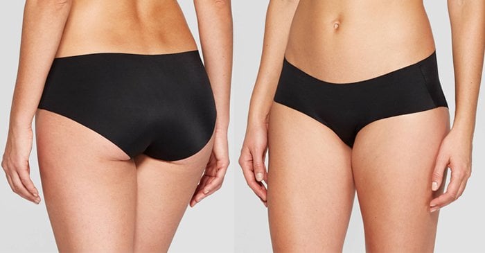 No-show underwear works for a variety of clothing items