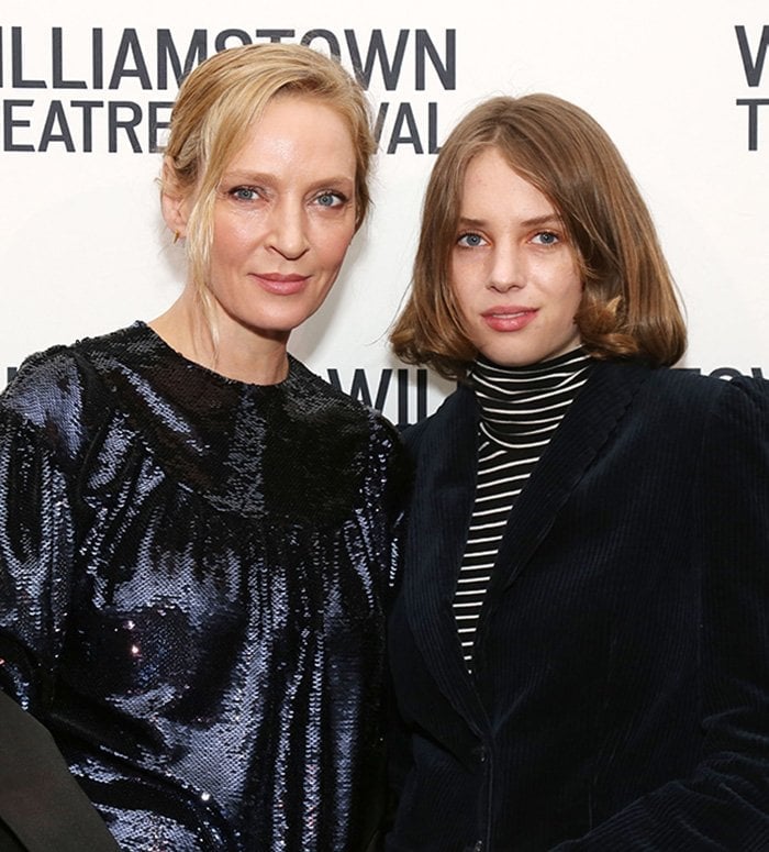 Uma Thurman's daughter Maya Hawke is a doppelganger of both her and Ethan Hawke