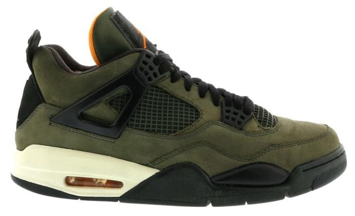 Inspired by the MA-1 fighter pilot jacket, the Air Jordan 4 Undefeated now sells for up to $20,000 on the resale market
