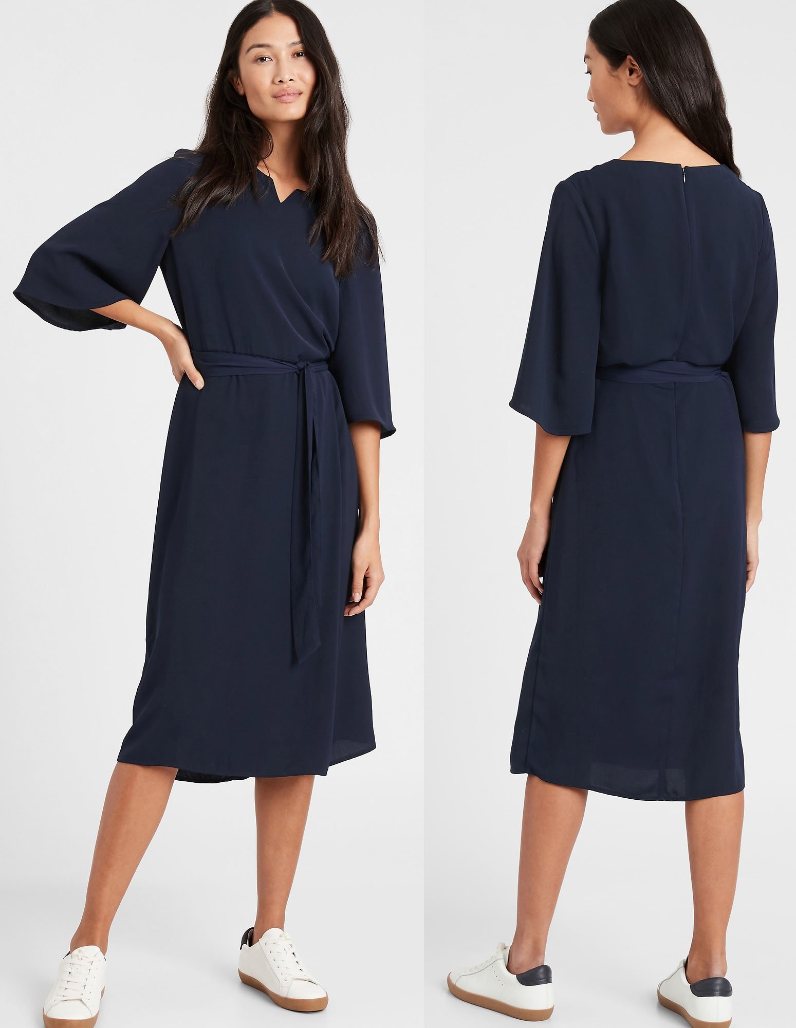 The label also has a wide selection of chic dresses that are suitable for the office