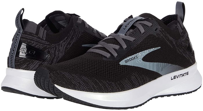 The lightweight Brooks Levitate road running shoes have a soft, secure fit that will see you through every mile with comfortable support and incredible responsiveness