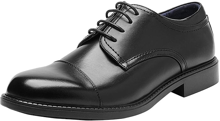 Finish off your look with these affordable yet classy Bruno Marc dress shoes