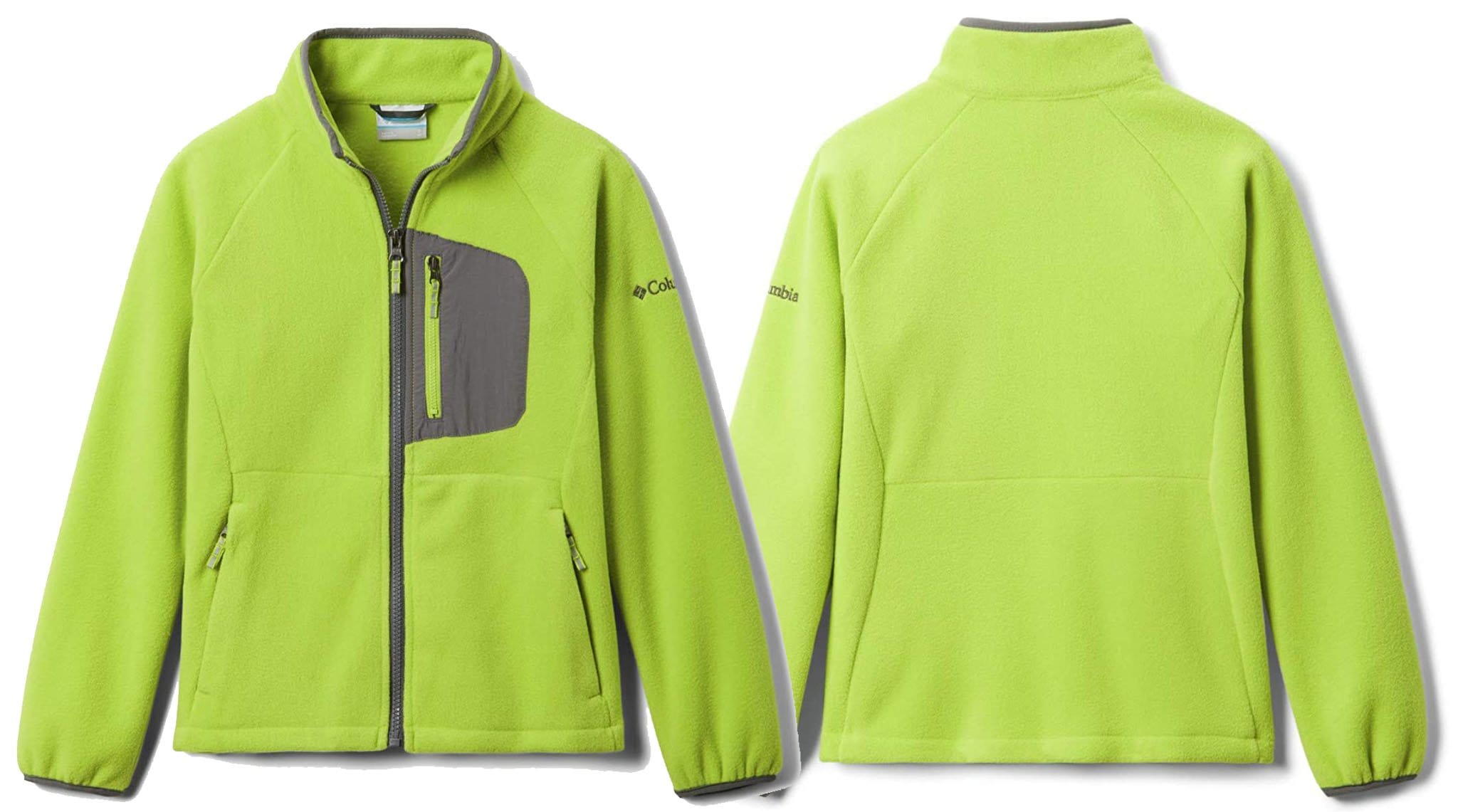 Let your kids feel like a big adventurer in this tech-inspired Columbia Fast Trek III jacket