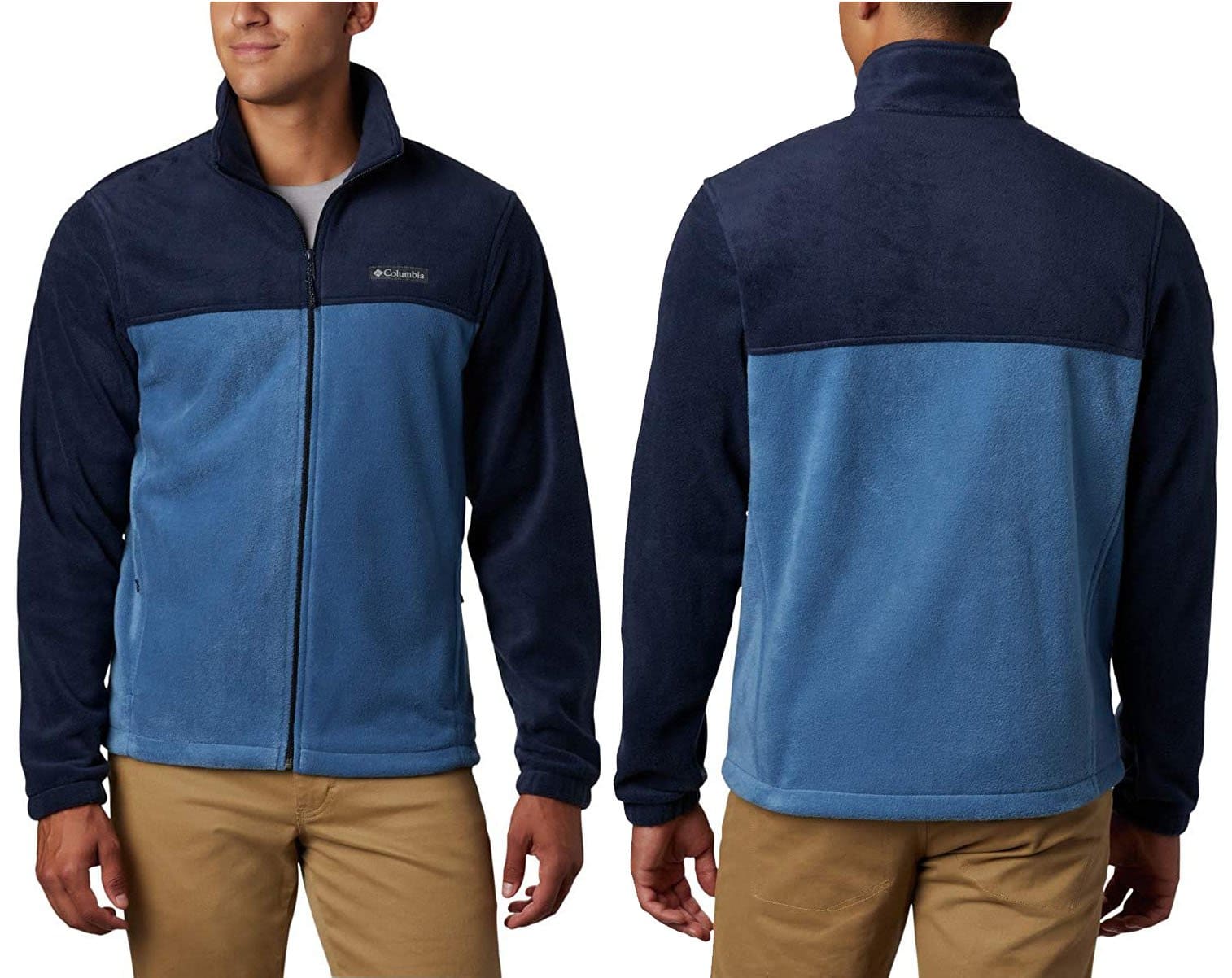 Columbia's Steens Mountain jacket is crafted from ultra-soft 100% polyester MTR filament fleece