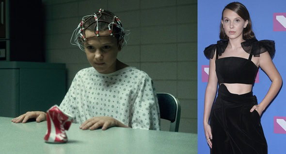 princess polly baby blue dress Millie Bobby Brown turns 21: Her 17 best fashion moments of all time main image 1