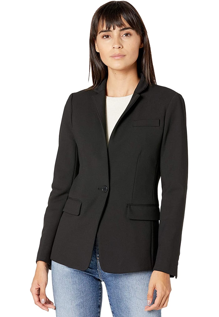 Add a sleek and sophisticated finish to any look with this tailored J. Crew blazer