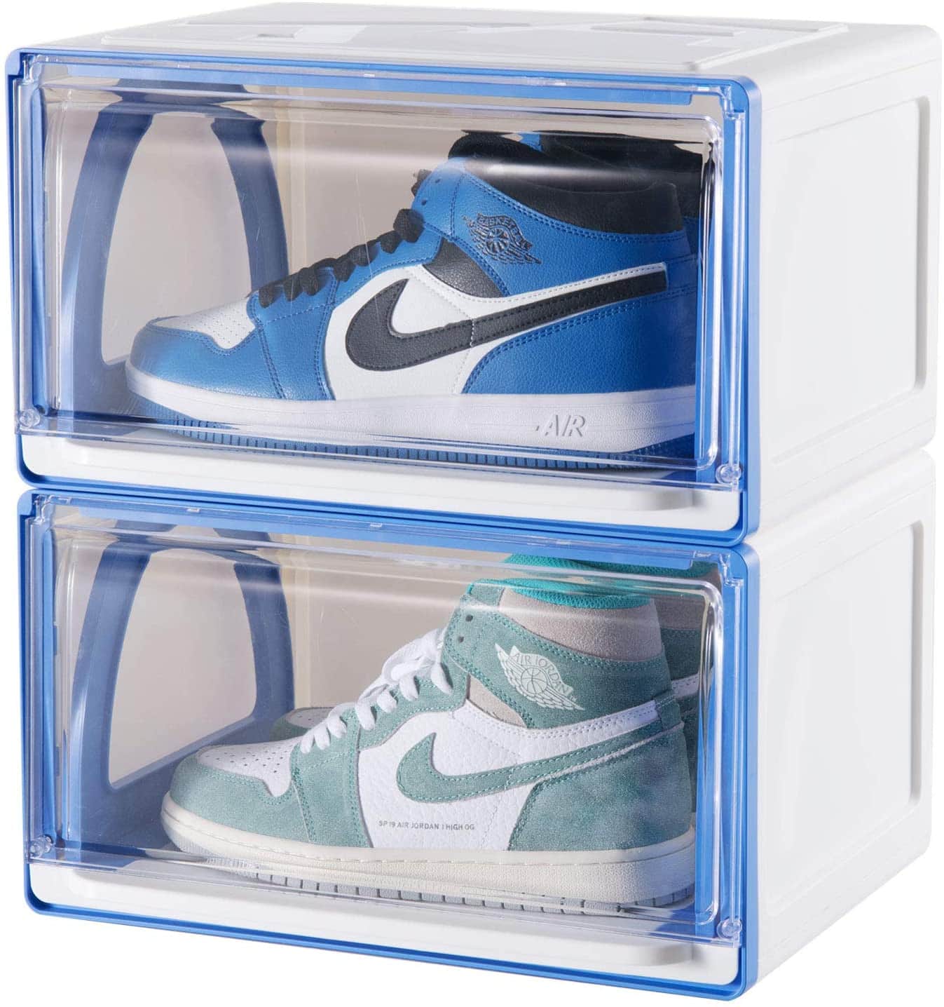 This shoe organizer can make your expensive and favorite shoes a good collection and display