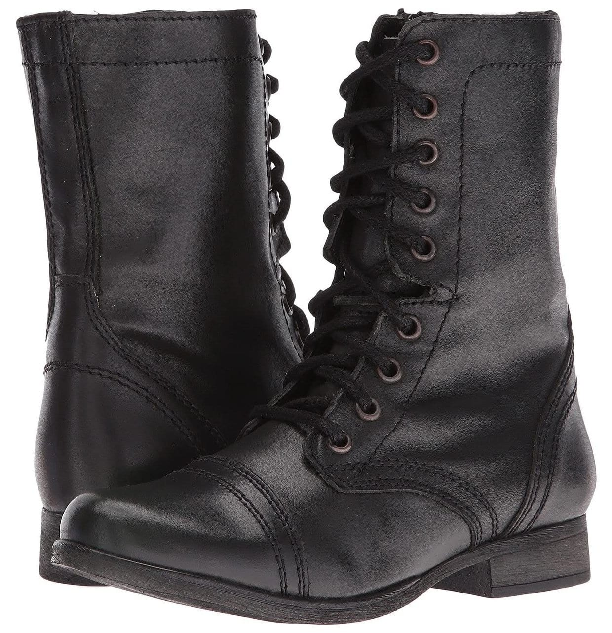 The military-inspired Steve Madden Troopa boot is one of the brand's most popular styles