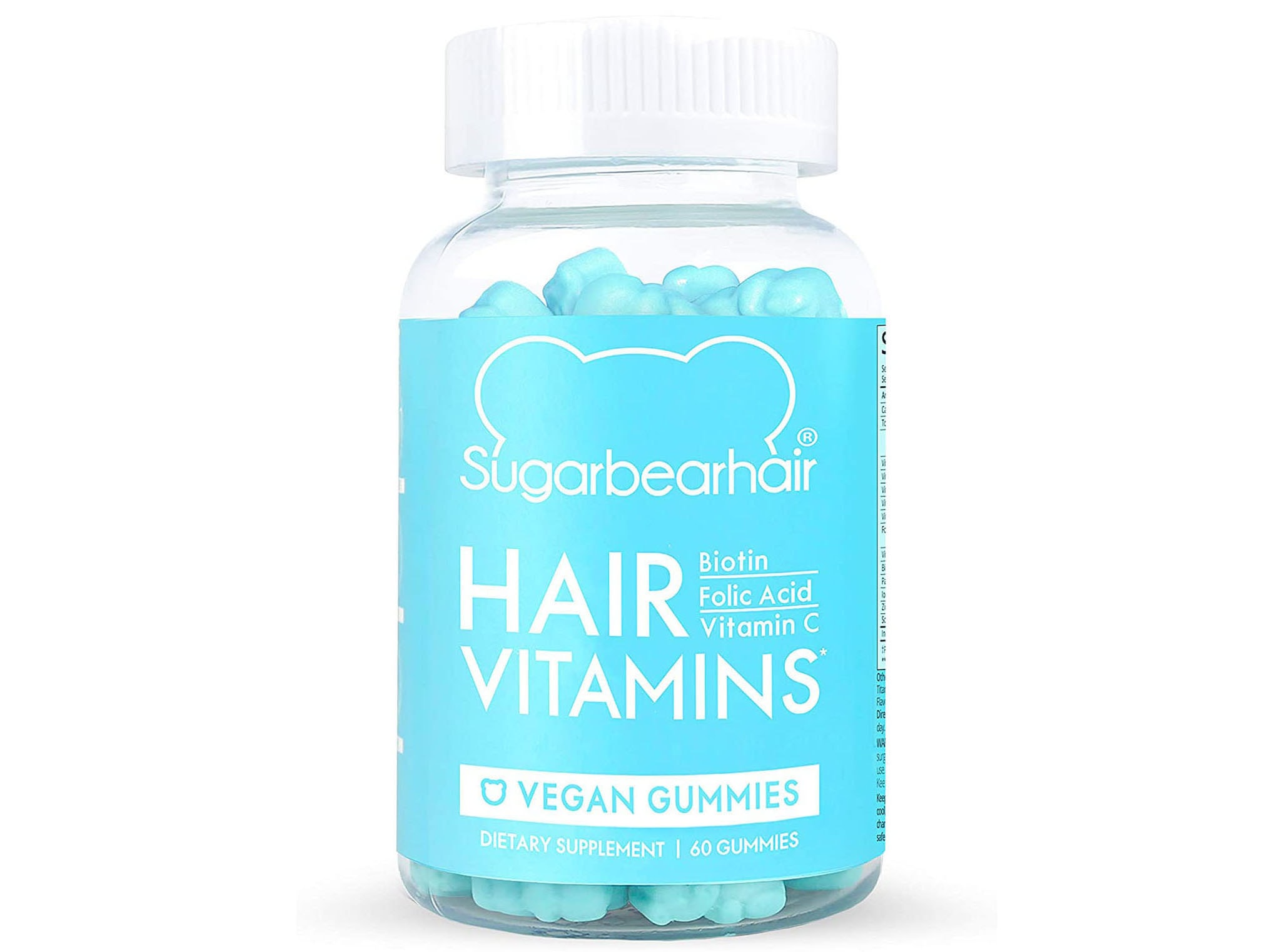 Sugar Bear Hair was formulated with essential hair-friendly vitamins like biotin, folic acid, and Vitamin D