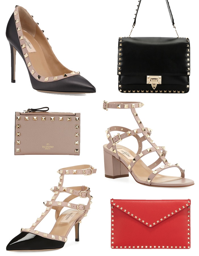 Valentino's famous Rockstud collection