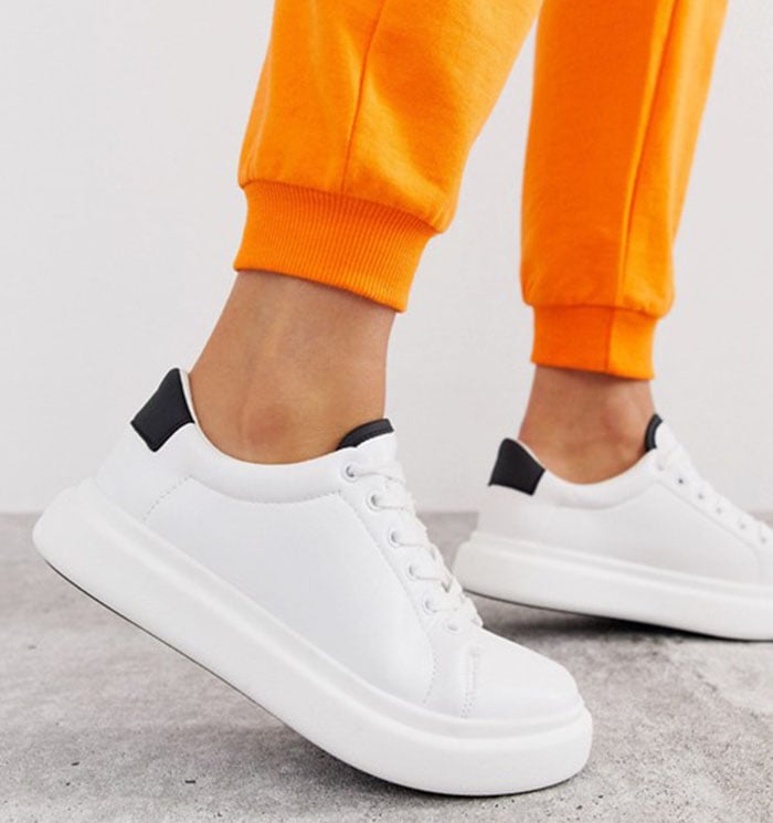 Affordable but chic, the Asos Doro shoes feature contrasting cuffs and chunky soles