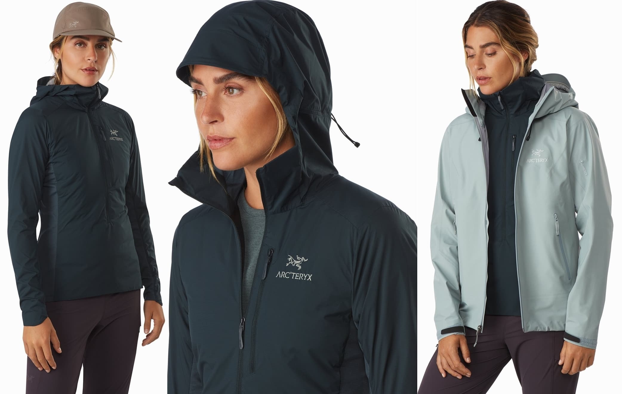 Superlight, packable Coreloft insulated anorak for milder conditions