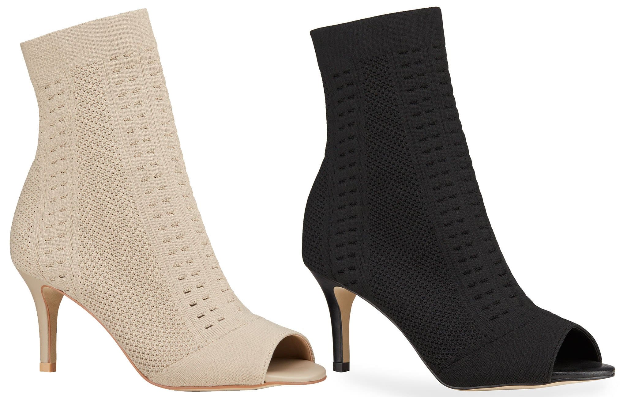 Minimalist stretch-knit ankle sock booties, like the Allegra James Lina, will give a chic seamless look