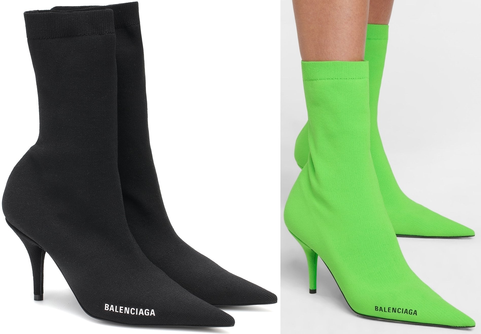 A fashion favorite since 2017, Balenciaga's Knife boots continue to fascinate with their exaggerated point toes and razor-sharp profile