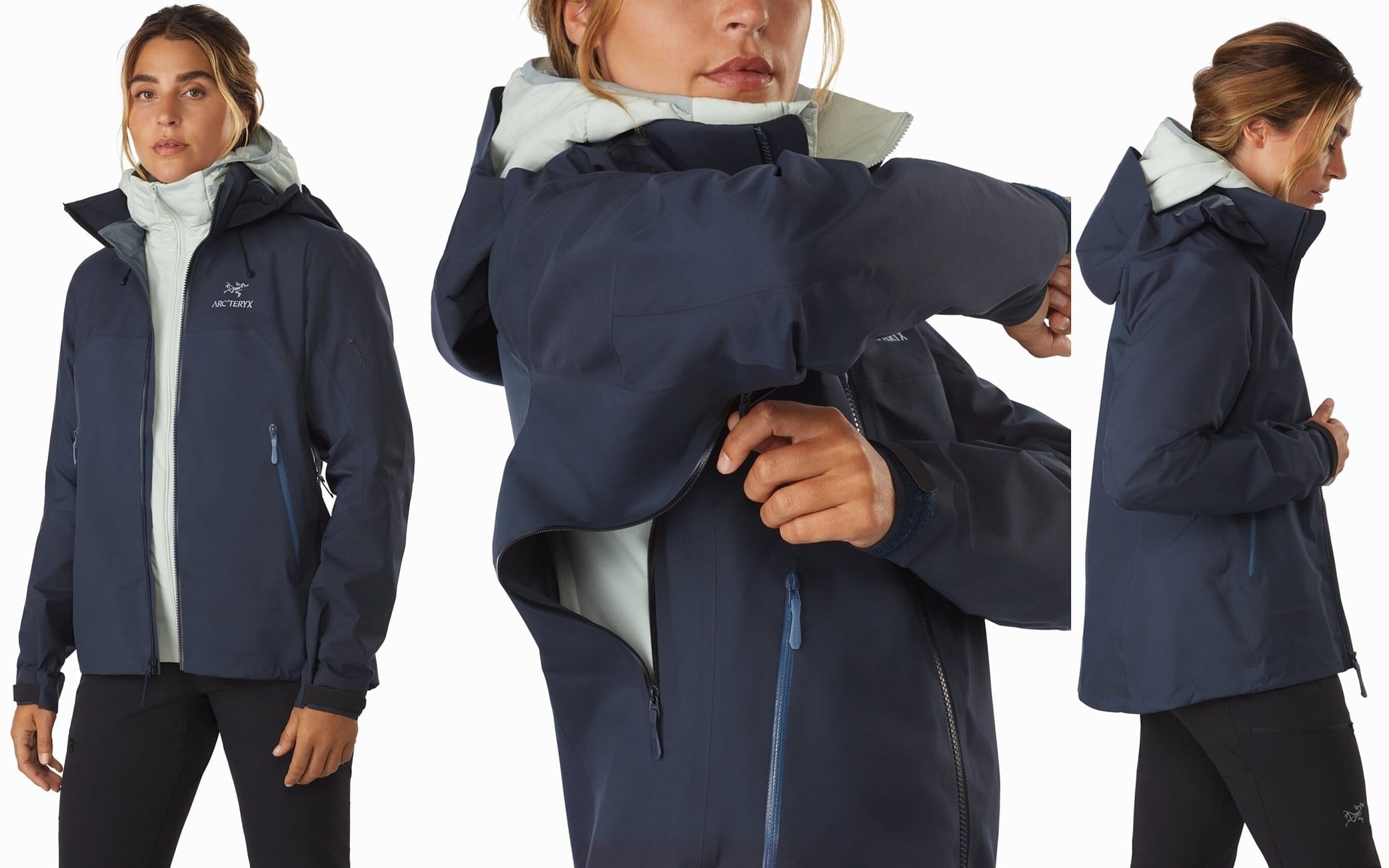 Light, packable, highly versatile GORE-TEX PRO shell with hybrid construction