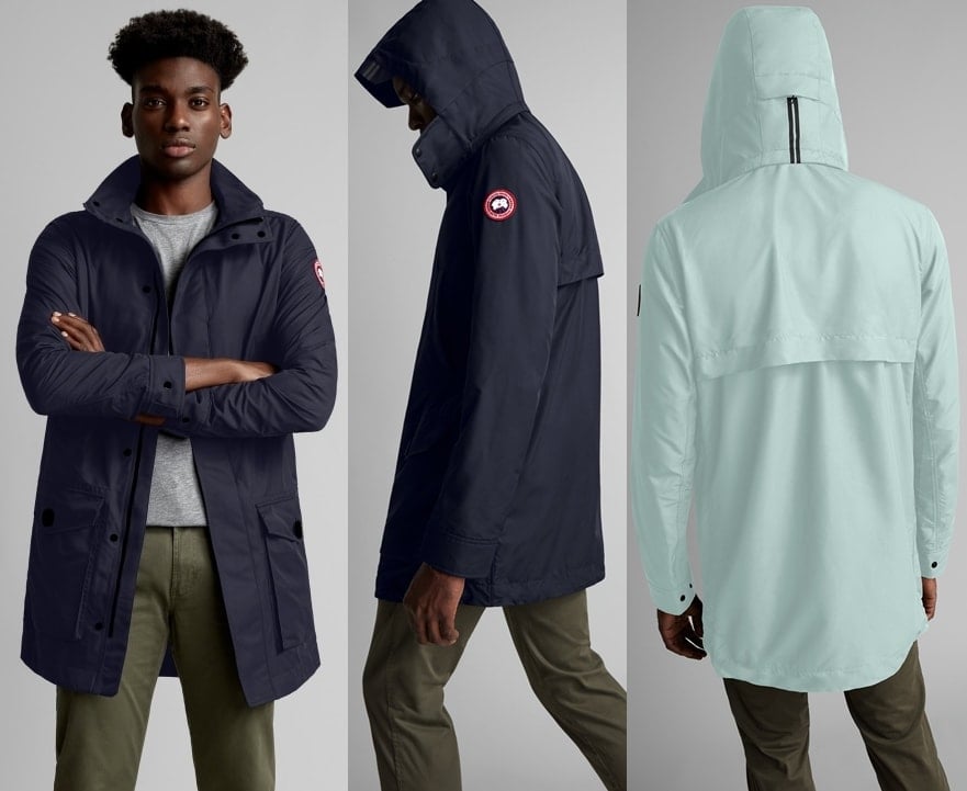 This longer-cut shell parka is the ultimate style solution for all-weather protection in a practical design