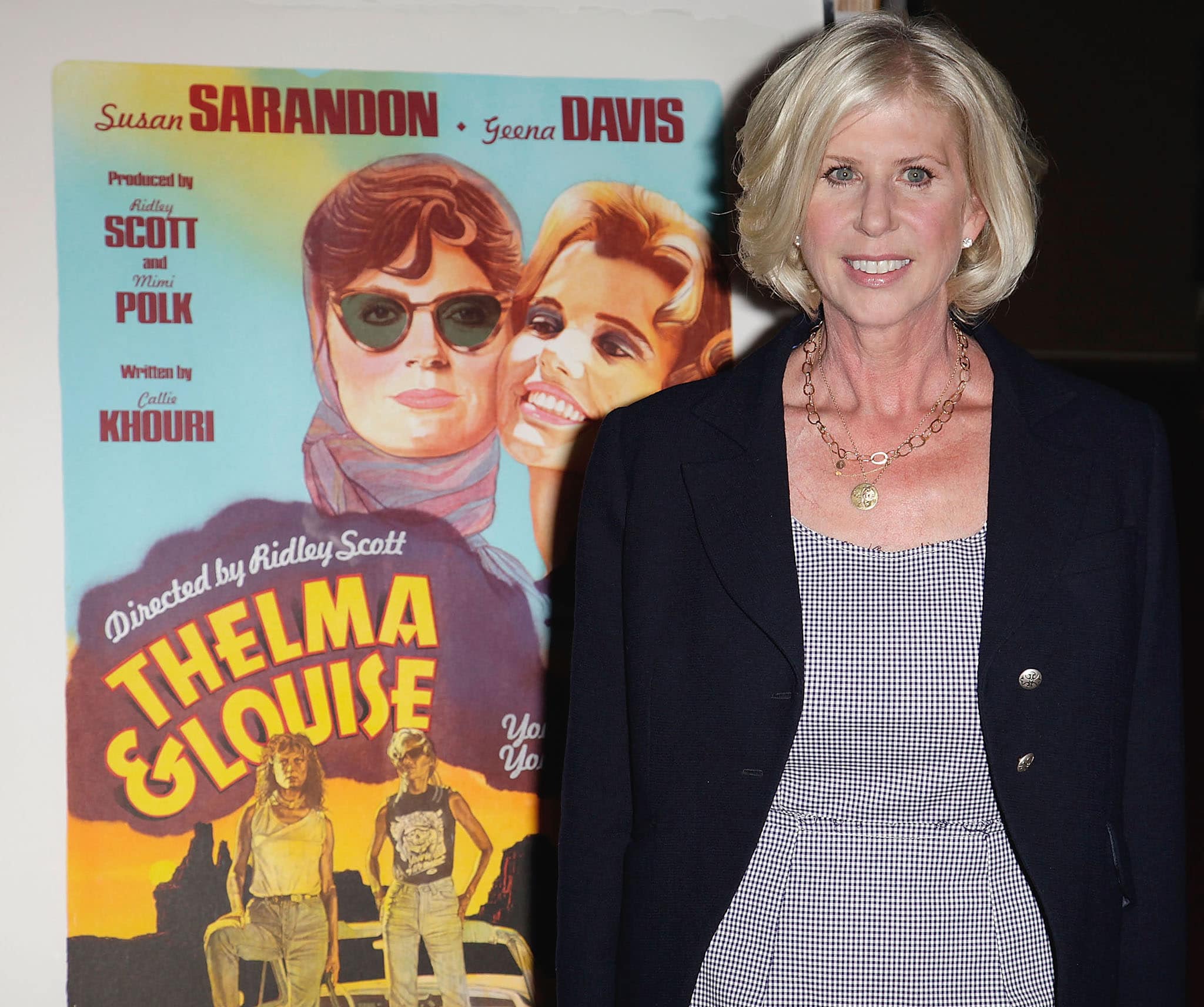 Callie Khouri at the 20th anniversary screening of Thelma & Louise on August 25, 2011