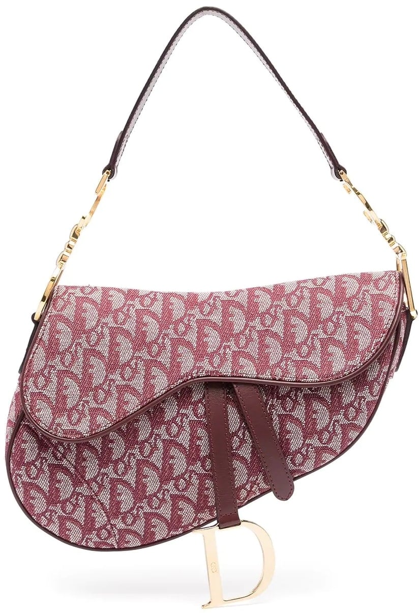 This Trotter Saddle shoulder bag from Christian Dior will imprint its elegance on your look