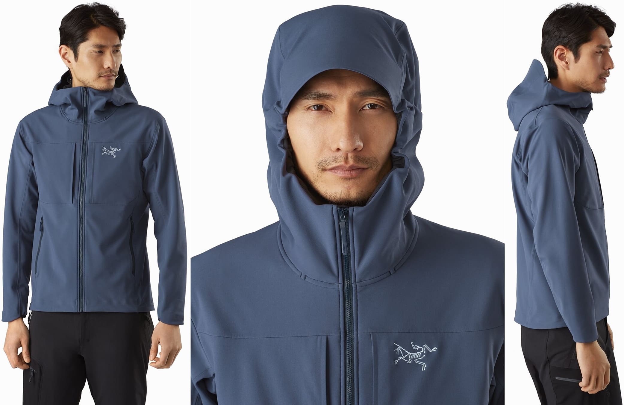 Warm, weather-resistant, exceptionally durable softshell hoody