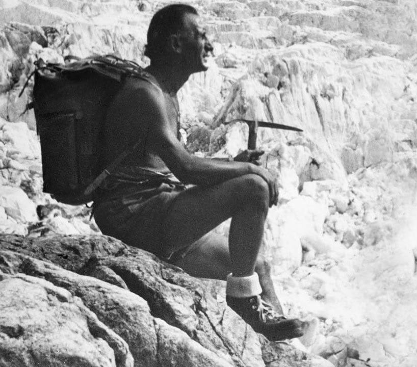 The world's inaugural rubber lug sole was the brainchild of Italian mountaineer Vitale Bramani