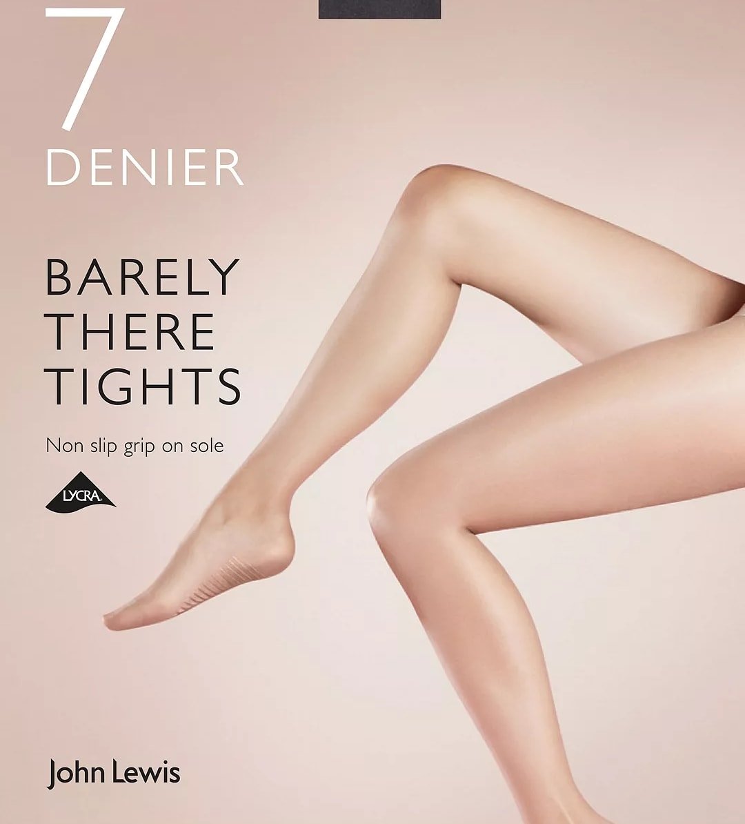 These non-slip tights have been treated with a non-slip finish so that they do not ride down your legs